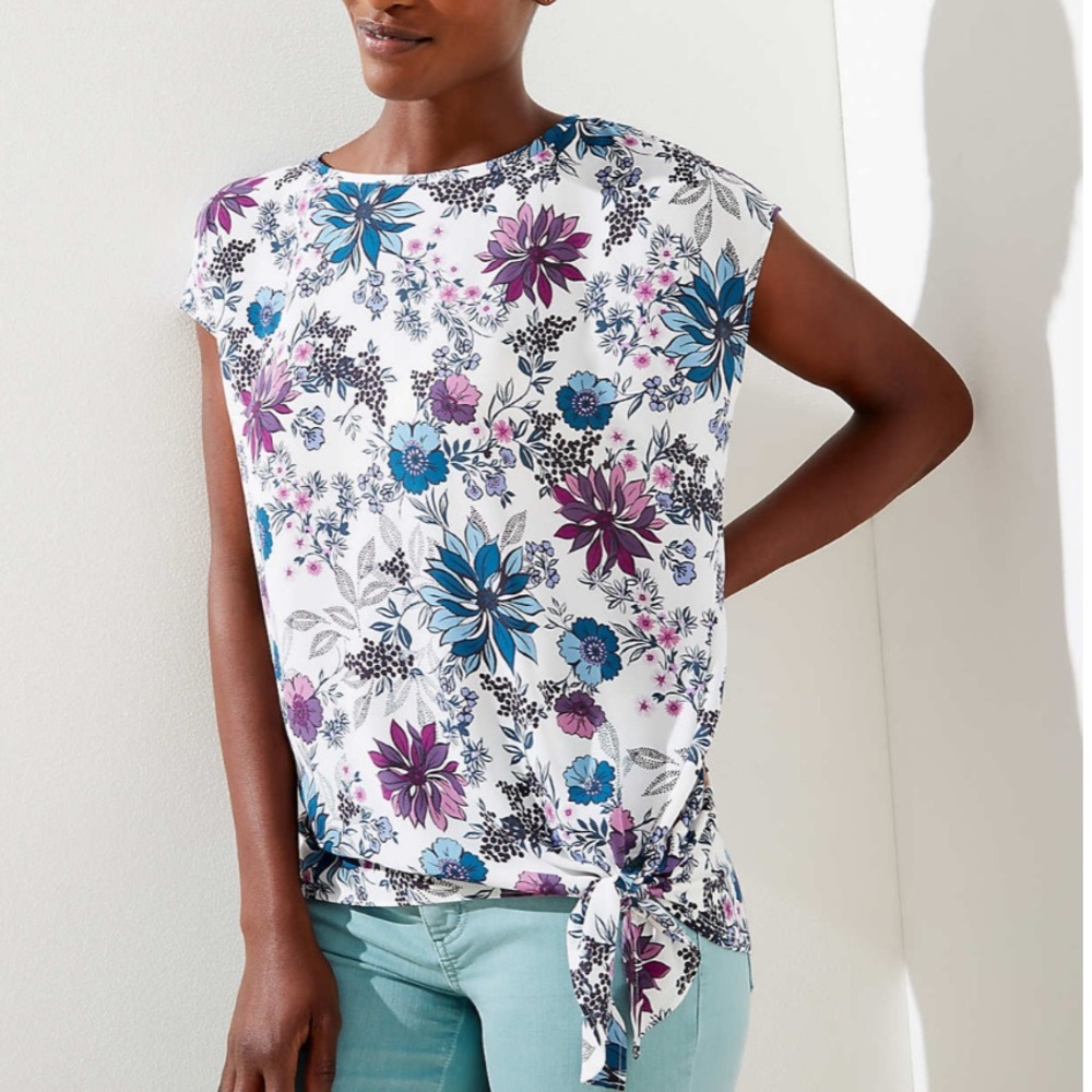Loft Floral Top